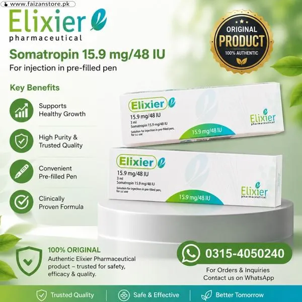 Elixir 15.9 mg 48 IU Pen Injection In Pakistan