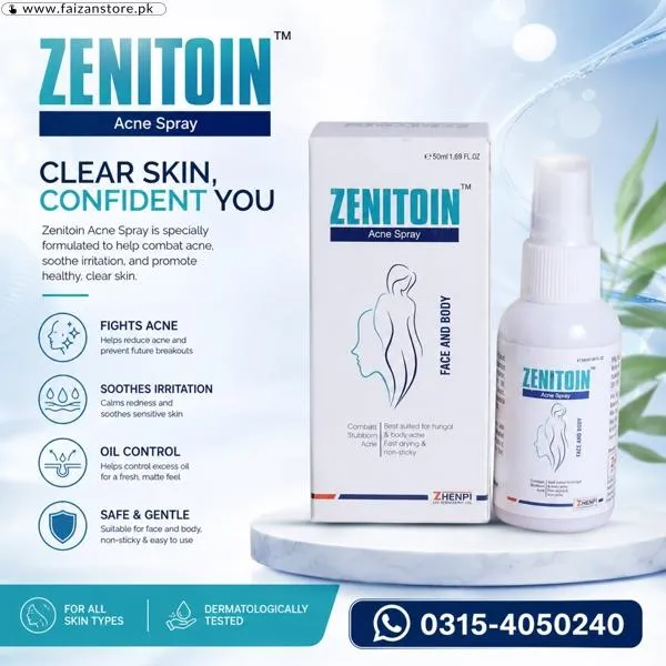 Zenitoin Acne Spray Price in Pakistan