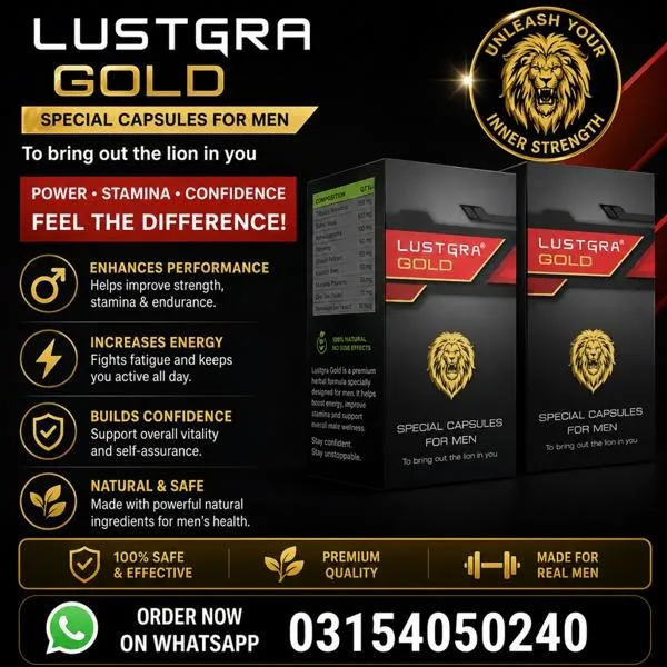 Lustgra Gold Capsules in Pakistan