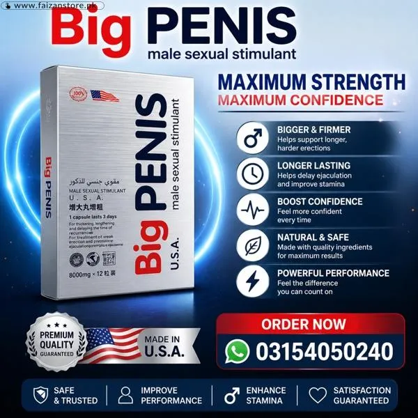 USA Big Penis Capsules in Pakistan