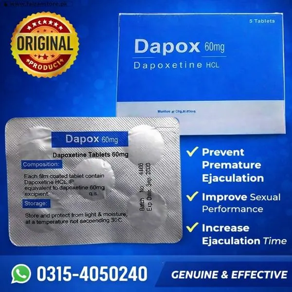 Dapox 60mg Tablets In Pakistan
