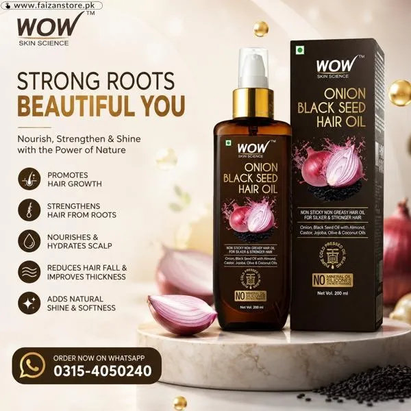 Onion Black Hair Oil Price in Pakistan