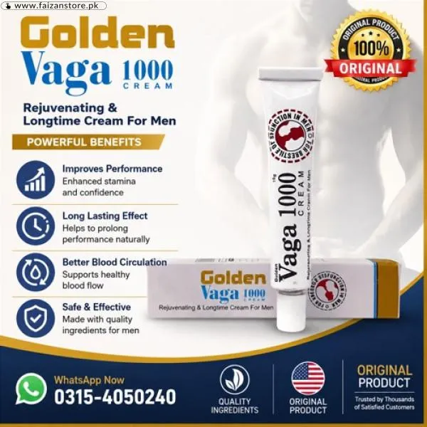 Golden Vaga 1000 Delay Cream in Pakistan