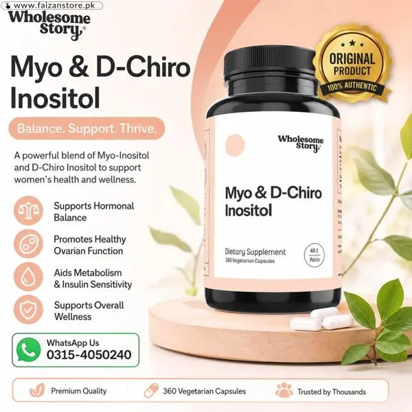 Myo-Inositol & D-Chiro Inositol Capsules In Pakistan