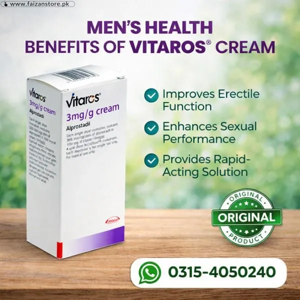 Vitaros Cream In Pakistan