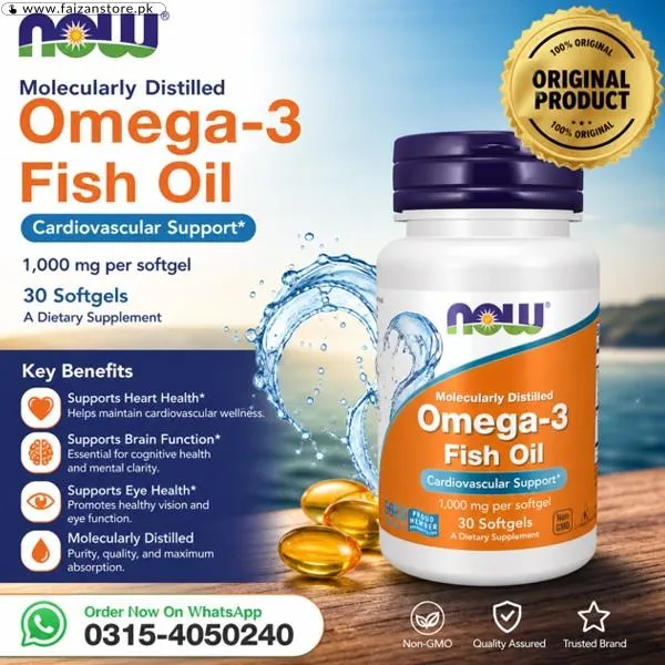 Biogen Omega 3 1000mg Fish Oil In Pakistan