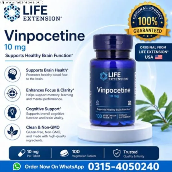 Life Vinpocetine 10Mg Tablets In Pakistan