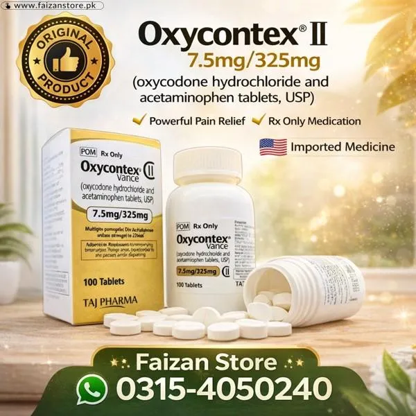 Oxycodone Hydrochloride Tablets In Pakistan