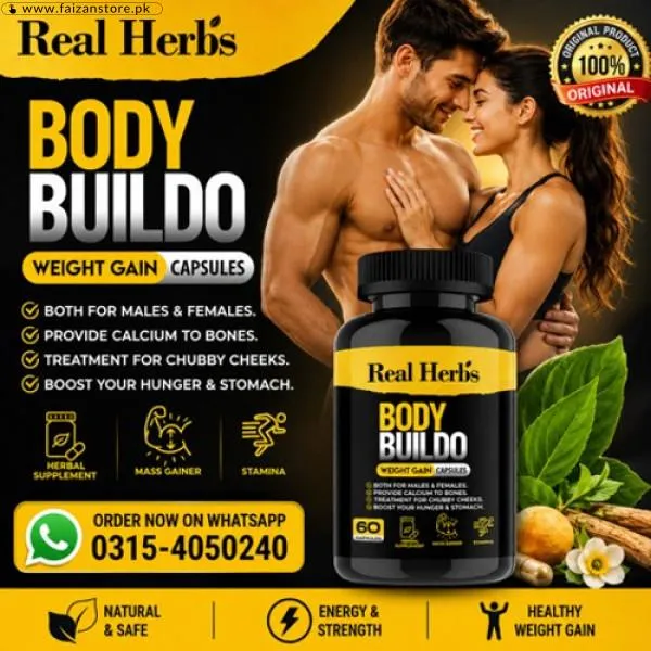 Real Herbs Body Buildo Capules in Pakistan