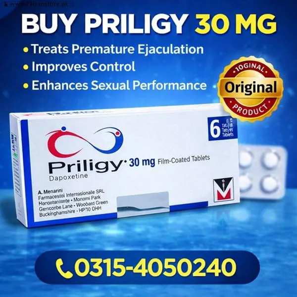 Priligy Dapoxetine 30Mg Tablets In Pakistan