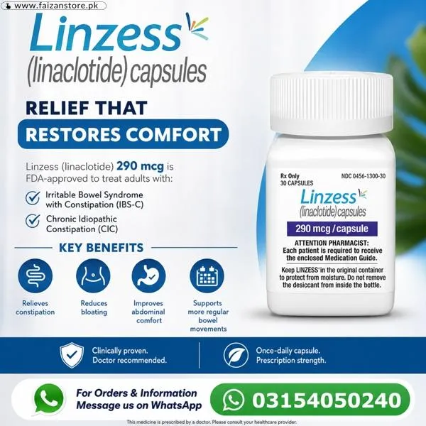 Linzess 290 mcg Capsule Price in Pakistan