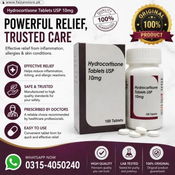 Hydrocortisone 10mg Tablets In Pakistan