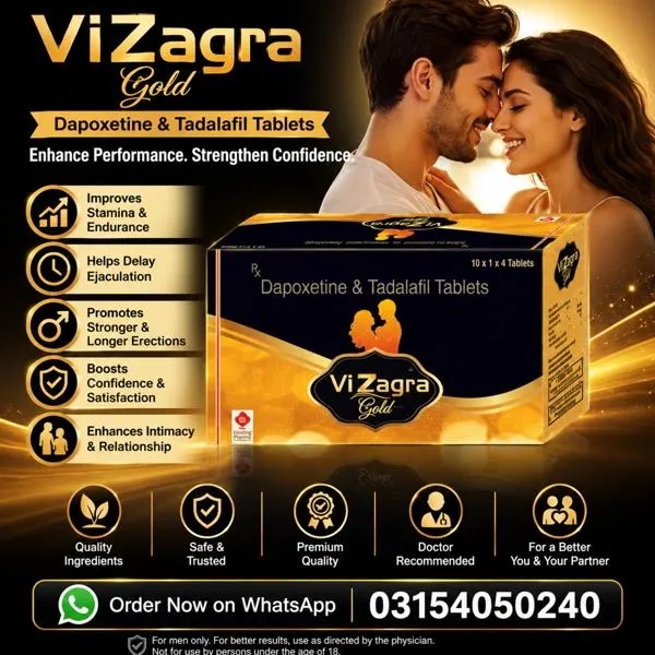 Vizagra Gold Tablets For Men in Pakistan