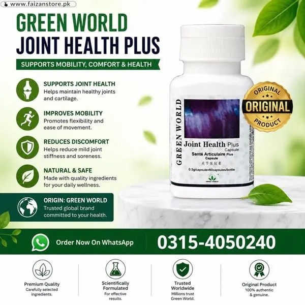 Green World Joint Health Plus Capsules in Pakistan