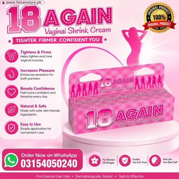18 Again Vaginal Tightening Gel Price in Pakistan 