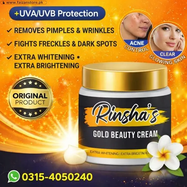 Rinsha Gold Beauty Cream In Pakistan