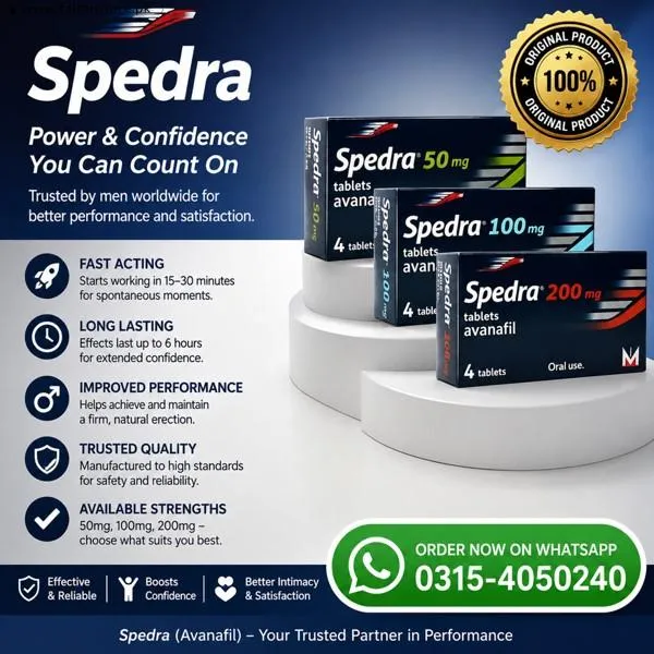 Spedra Tablets in Pakistan