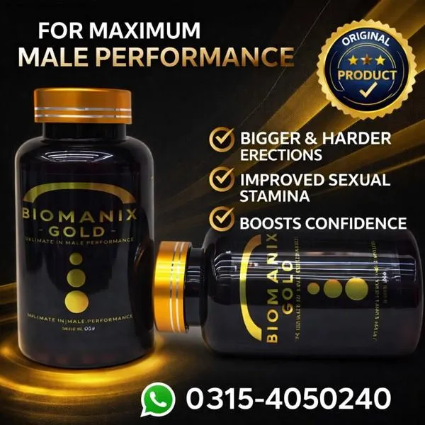 Biomanix Gold Capsule In Pakistan
