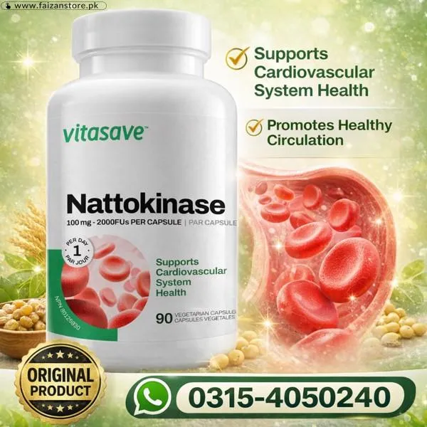 Vitasave Nattokinase 2000 Fus Capsule In Pakistan