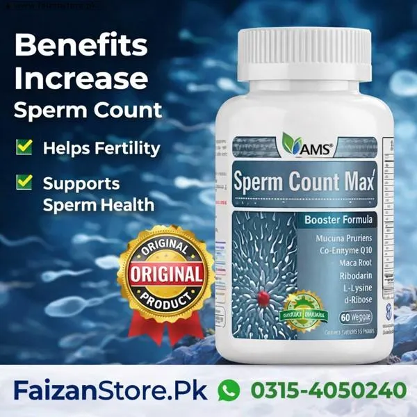 Ams Sperm Count Max Capsules In Pakistan