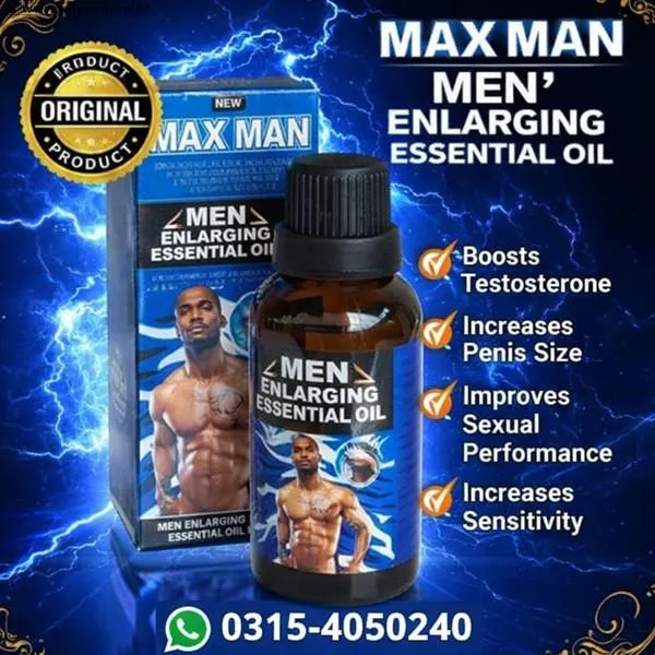 Maxman Essential Enlarging Oil In Pakistan