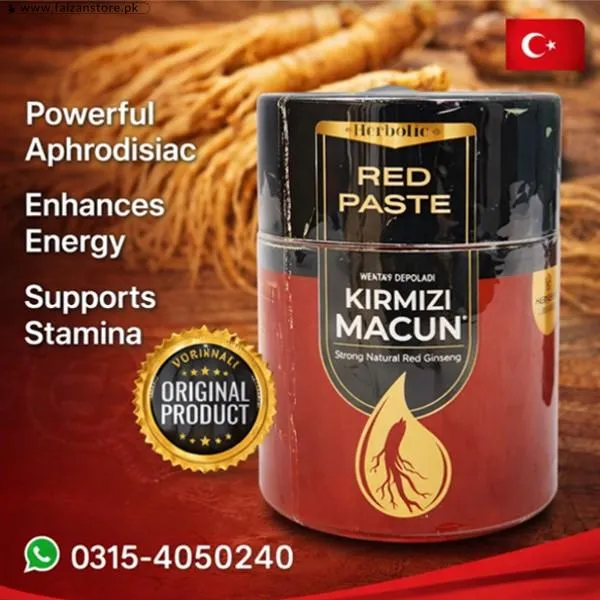 Kirmizi Macun Ginseng Macun Red Paste In Pakistan