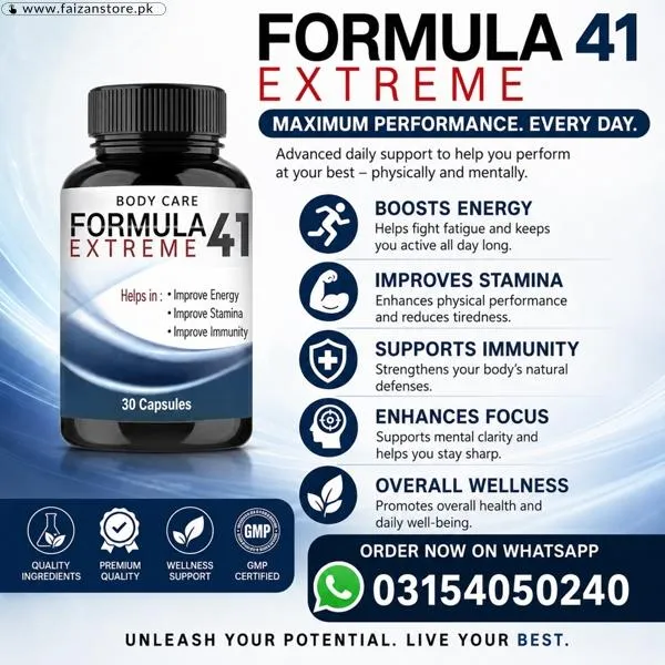 Formula 41 Extreme Capsules in Pakistan