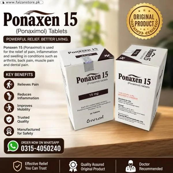 Ponaxen 15 Mg Tablets In Pakistan