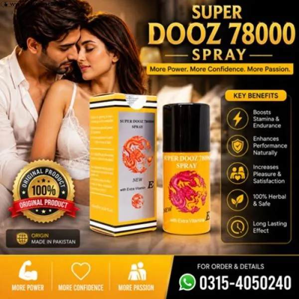 Super Dooz 780000 Delay Spray in Pakistan