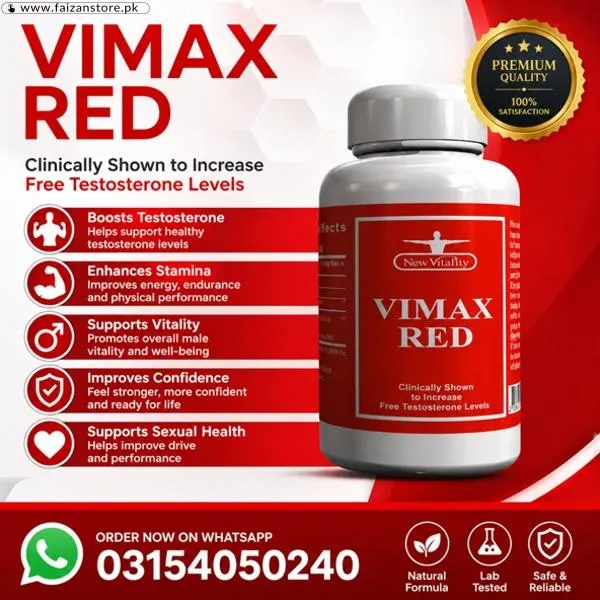 Vimax Red Capsules For Men in Pakistan