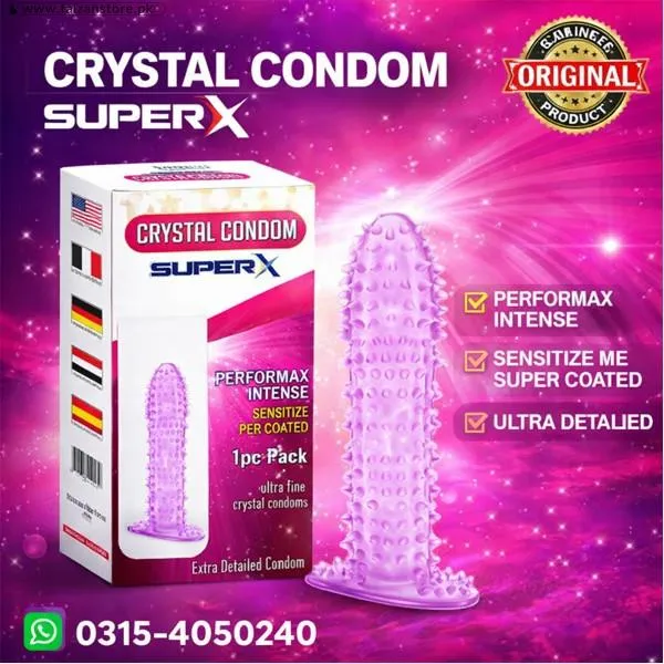 Crystal Silicone Condoms In Pakistan