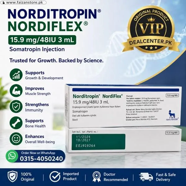 Norditropin Nordiflex 15.9 Mg/48 IU 3 Ml Injection In Pakistan