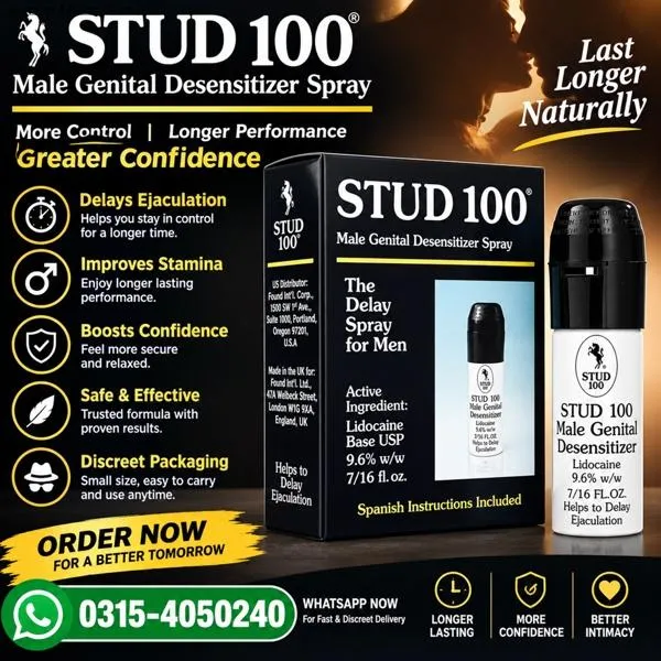 Stud 100 Delay Spray Price In Pakistan