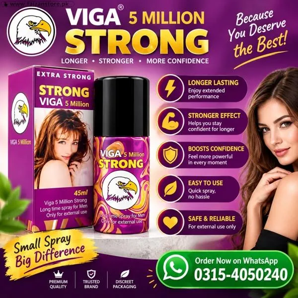 Viga 5 Million Delay Spray Price In Pakistan