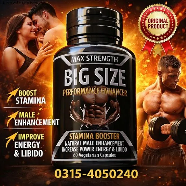 Bigger Size Penis Enlargement Capsules In Pakistan