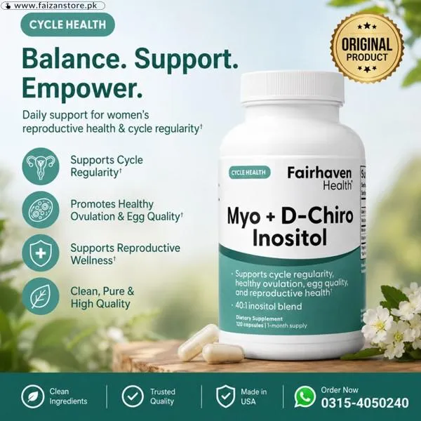 Fairhaven Health Myo + D-Chiro Inositol Capsules In Pakistan