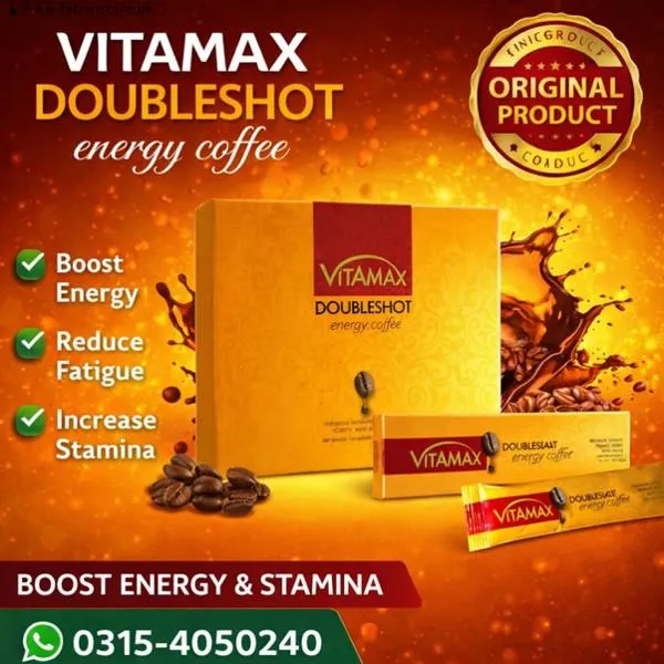 Vitamax Doubleshot Energy Coffee In Pakistan