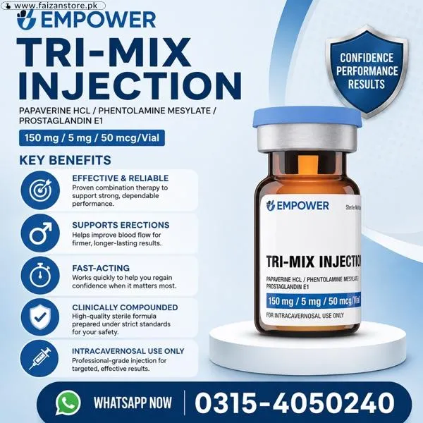 Trimix Injection Price In Pakistan