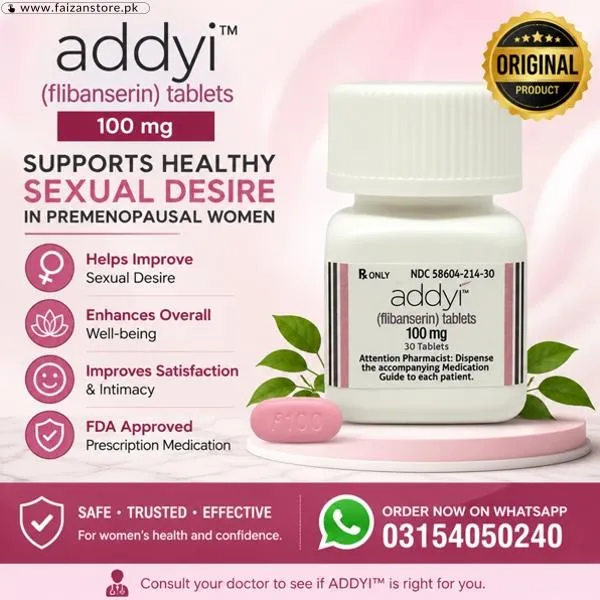 Addyi Tablets Price in Pakistan
