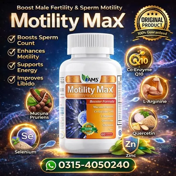 AMS Motility Max Capsules In Pakistan