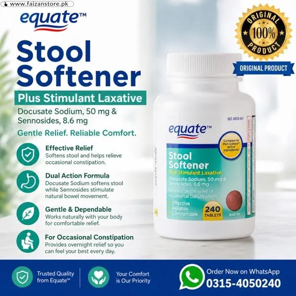 Equate Senna Laxative And Stool Softener In Pakistan