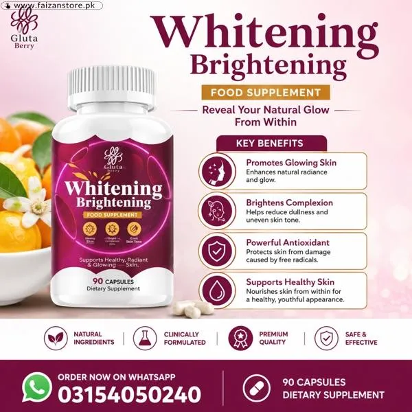 Whitening Brightening 500mg Capsules Price in Pakistan