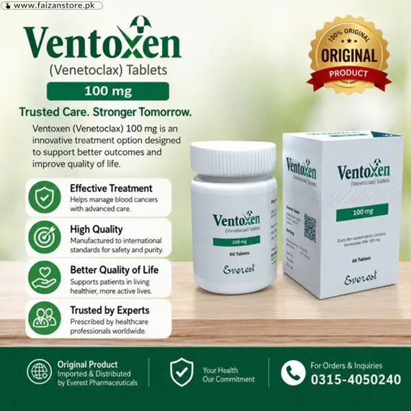 Ventoxen 100mg Tablets In Pakistan