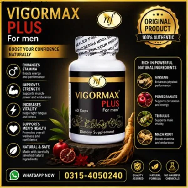 Vigormax Plus for Men In Pakistan