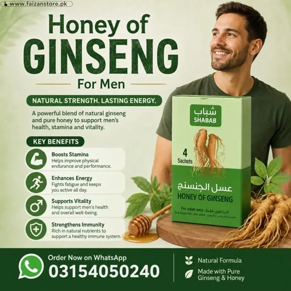 Honey of Ginseng For Men in Pakistan