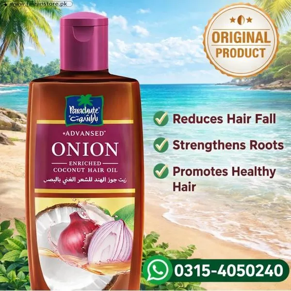 Parachute Advansed Onion Hair Oil In Pakistan