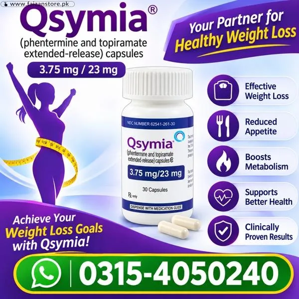 Qsymia 3.75 Mg/23 Mg Capsules Price In Pakistan