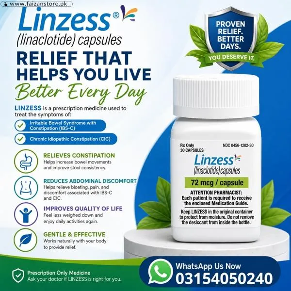 Linzess 72 mcg Capsule Price in Pakistan
