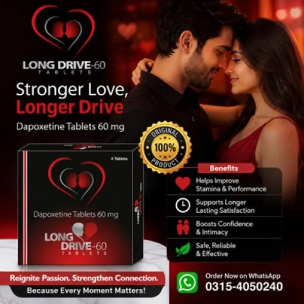 Long Drive 60mg Tablets in Pakistan